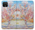 W2450 Van Gogh Peach Tree Blossom Hard Case and Leather Flip Case For Google Pixel 4 XL