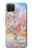 W2450 Van Gogh Peach Tree Blossom Hard Case and Leather Flip Case For Google Pixel 4 XL