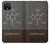 W3475 Caffeine Molecular Hard Case and Leather Flip Case For Google Pixel 4 XL