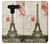 W2108 Eiffel Tower Paris Postcard Hard Case and Leather Flip Case For LG V50, LG V50 ThinQ 5G