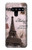 W2211 Paris Postcard Eiffel Tower Hard Case and Leather Flip Case For LG V50, LG V50 ThinQ 5G