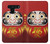 W2839 Japan Daruma Doll Hard Case and Leather Flip Case For LG V50, LG V50 ThinQ 5G