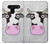 W3257 Cow Cartoon Hard Case and Leather Flip Case For LG V50, LG V50 ThinQ 5G