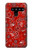 W3354 Red Classic Bandana Hard Case and Leather Flip Case For LG V50, LG V50 ThinQ 5G