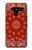 W3355 Bandana Red Pattern Hard Case and Leather Flip Case For LG V50, LG V50 ThinQ 5G