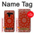 W3355 Bandana Red Pattern Hard Case and Leather Flip Case For LG V50, LG V50 ThinQ 5G