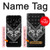 W3363 Bandana Black Pattern Hard Case and Leather Flip Case For LG V50, LG V50 ThinQ 5G