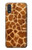 W0422 Giraffe Skin Hard Case and Leather Flip Case For Samsung Galaxy A01