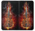 W0864 Fire Violin Hard Case and Leather Flip Case For Samsung Galaxy A01