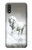 W0932 White Horse Hard Case and Leather Flip Case For Samsung Galaxy A01