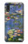 W0997 Claude Monet Water Lilies Hard Case and Leather Flip Case For Samsung Galaxy A01