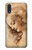 W1045 Leonardo da Vinci Woman's Head Hard Case and Leather Flip Case For Samsung Galaxy A01