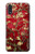 W2414 Red Blossoming Almond Tree Van Gogh Hard Case and Leather Flip Case For Samsung Galaxy A01