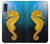 W2444 Seahorse Underwater World Hard Case and Leather Flip Case For Samsung Galaxy A01