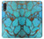 W2685 Aqua Turquoise Gemstone Graphic Printed Hard Case and Leather Flip Case For Samsung Galaxy A01