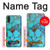 W2685 Aqua Turquoise Gemstone Graphic Printed Hard Case and Leather Flip Case For Samsung Galaxy A01