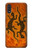 W2901 Lizard Aboriginal Art Hard Case and Leather Flip Case For Samsung Galaxy A01