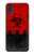 W2917 Biohazards Virus Red Alert Hard Case and Leather Flip Case For Samsung Galaxy A01