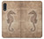 W3214 Seahorse Skeleton Fossil Hard Case and Leather Flip Case For Samsung Galaxy A01