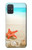 W3212 Sea Shells Starfish Beach Hard Case and Leather Flip Case For Samsung Galaxy A71