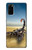 W0150 Desert Scorpion Hard Case and Leather Flip Case For Samsung Galaxy S20