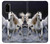 W0246 White Horse Hard Case and Leather Flip Case For Samsung Galaxy S20