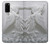 W0516 Phoenix Carving Hard Case and Leather Flip Case For Samsung Galaxy S20