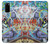 W0588 Wall Graffiti Hard Case and Leather Flip Case For Samsung Galaxy S20