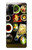 W0627 Japanese Food Hard Case and Leather Flip Case For Samsung Galaxy S20