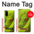 W0785 Green Snake Hard Case and Leather Flip Case For Samsung Galaxy S20