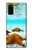 W1679 Starfish Sea Beach Hard Case and Leather Flip Case For Samsung Galaxy S20