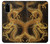 W2804 Chinese Gold Dragon Printed Hard Case and Leather Flip Case For Samsung Galaxy S20