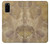 W3240 Yellow Marble Stone Hard Case and Leather Flip Case For Samsung Galaxy S20