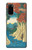 W3348 Utagawa Hiroshige The Monkey Bridge Hard Case and Leather Flip Case For Samsung Galaxy S20