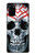 W0223 Vampire Skull Tattoo Hard Case and Leather Flip Case For Samsung Galaxy S20 Plus, Galaxy S20+