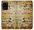 W0272 Egypt Wall Art Hard Case and Leather Flip Case For Samsung Galaxy S20 Plus, Galaxy S20+