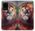 W0691 Leo Paint Hard Case and Leather Flip Case For Samsung Galaxy S20 Plus, Galaxy S20+