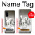 W0933 White Horses Hard Case and Leather Flip Case For Samsung Galaxy S20 Plus, Galaxy S20+