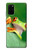 W1047 Little Frog Hard Case and Leather Flip Case For Samsung Galaxy S20 Plus, Galaxy S20+