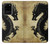 W1482 Black Dragon Painting Hard Case and Leather Flip Case For Samsung Galaxy S20 Plus, Galaxy S20+