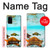 W1679 Starfish Sea Beach Hard Case and Leather Flip Case For Samsung Galaxy S20 Plus, Galaxy S20+