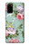 W2178 Flower Floral Art Painting Hard Case and Leather Flip Case For Samsung Galaxy S20 Plus, Galaxy S20+