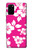 W2246 Hawaiian Hibiscus Pink Pattern Hard Case and Leather Flip Case For Samsung Galaxy S20 Plus, Galaxy S20+