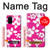 W2246 Hawaiian Hibiscus Pink Pattern Hard Case and Leather Flip Case For Samsung Galaxy S20 Plus, Galaxy S20+