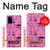 W2885 Paris Pink Hard Case and Leather Flip Case For Samsung Galaxy S20 Plus, Galaxy S20+