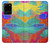 W2942 Brush Stroke Painting Hard Case and Leather Flip Case For Samsung Galaxy S20 Plus, Galaxy S20+