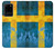 W2990 Sweden Football Soccer Hard Case and Leather Flip Case For Samsung Galaxy S20 Plus, Galaxy S20+