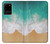 W3150 Sea Beach Hard Case and Leather Flip Case For Samsung Galaxy S20 Plus, Galaxy S20+