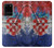 W3313 Croatia Flag Vintage Football Graphic Hard Case and Leather Flip Case For Samsung Galaxy S20 Plus, Galaxy S20+