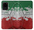 W3318 Italy Flag Vintage Football Graphic Hard Case and Leather Flip Case For Samsung Galaxy S20 Plus, Galaxy S20+